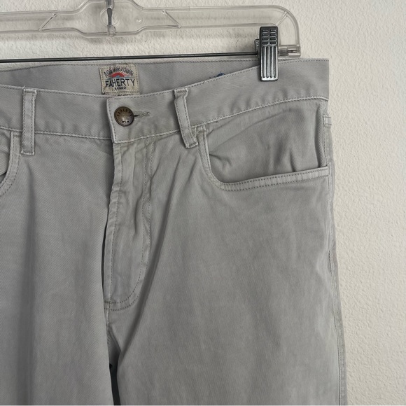 Faherty 5 Pocket Stretch Organic Cotton Pants - Picture 7 of 7